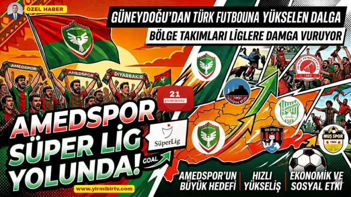 Türkiye’de Futbol Dengeleri Değişiyor : Kürt Takımları Liglere Damga Vurdu